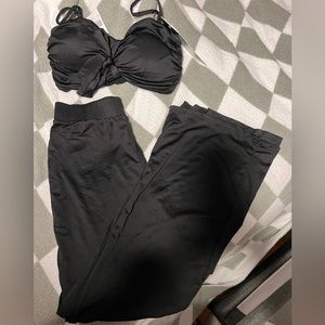 Black two piece set